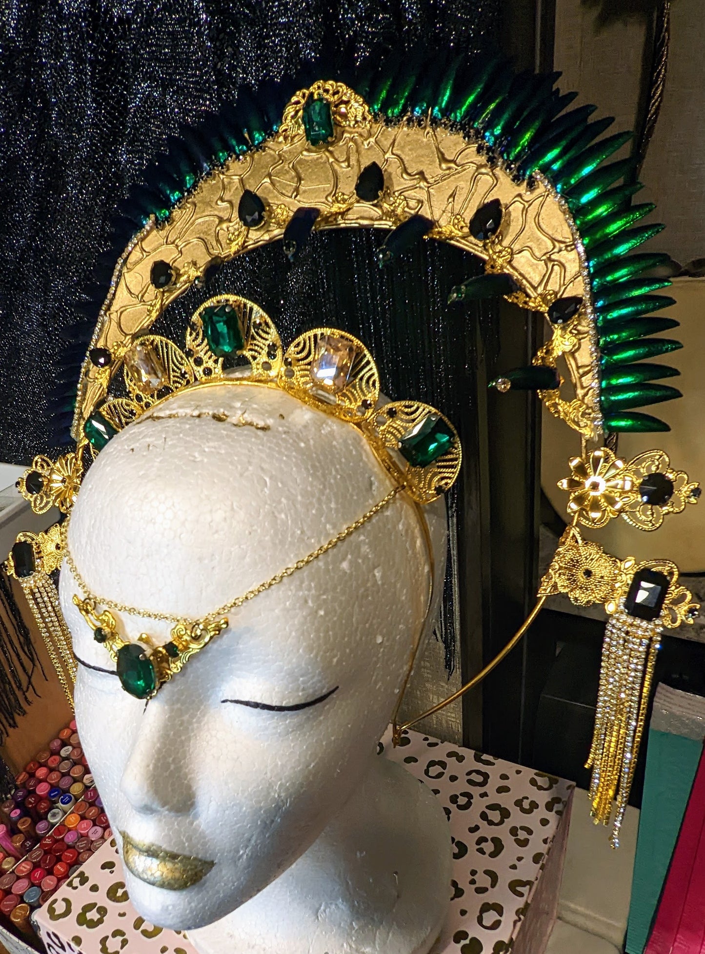 Green Empress headdress