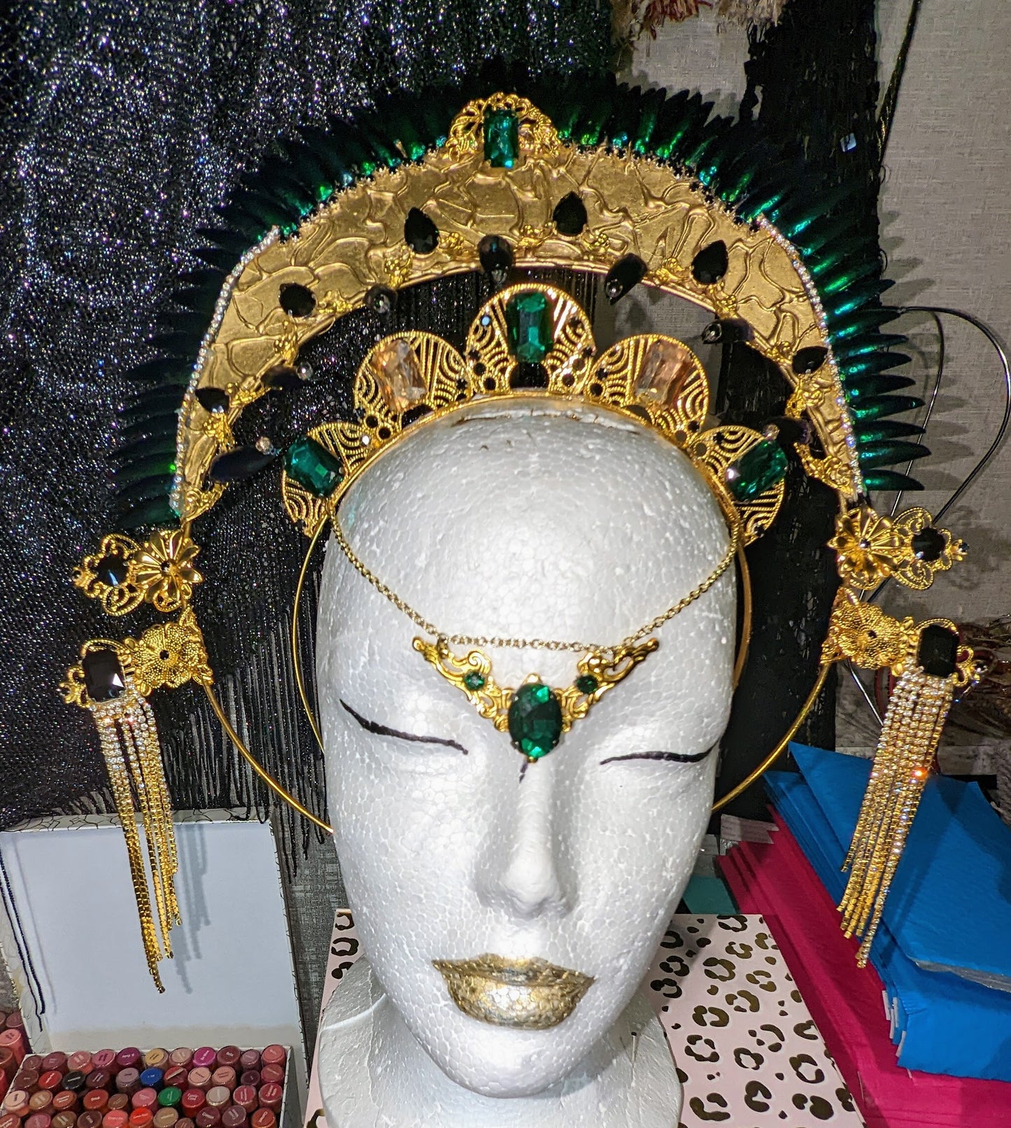 Green Empress headdress